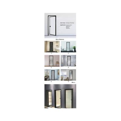 China Sliding Glass Door Design Ultrathin Frame Waterproof Aluminum Hanging Sliding Door for sale