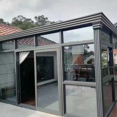 China Modern China Factory Custom Solarium Outdoor Glass Room Garden Solarium for sale