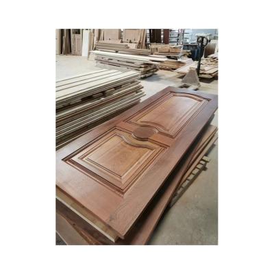 China China's latest design waterproof semi-glass dome single-door wooden interior door for sale