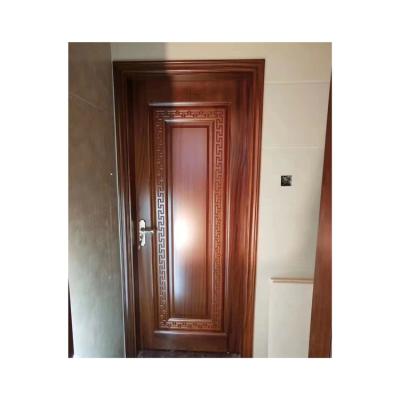 China New Product Factory Waterproof Supplier Customized Waterproof And Moistureproof Household Wooden Door for sale