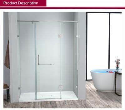 China Modern factory hot sale modern design ABS tempered shower door for sale