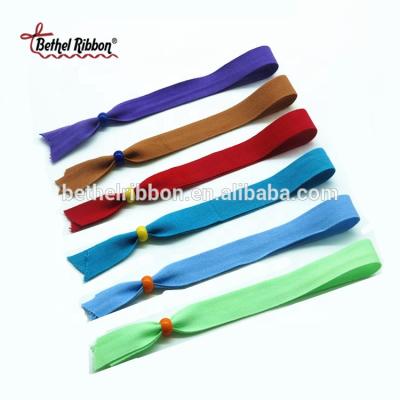 China China Cotton Wristband Wholesale, Wristband Wristband for Event, Stretch Fabric Wristband for sale