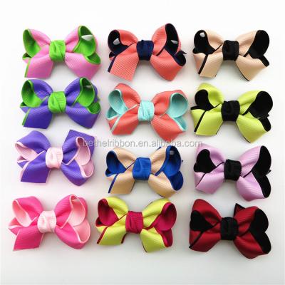 China Cute Hair Hanger Style Ribbon Hangs Basic Hair Ribbon Bows HBS-6002 HBS-6002 for sale