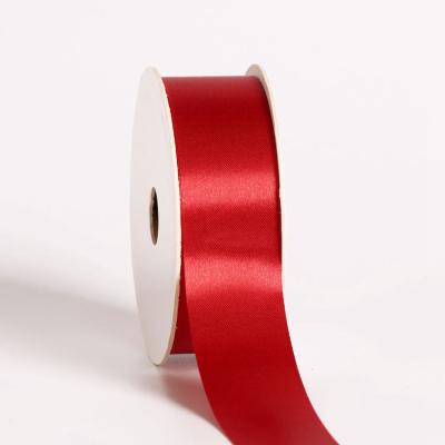 China Floral Hot Selling 100% Polyester Satin Ribbon With Edge Silk Ribbons For Gift Wrap for sale