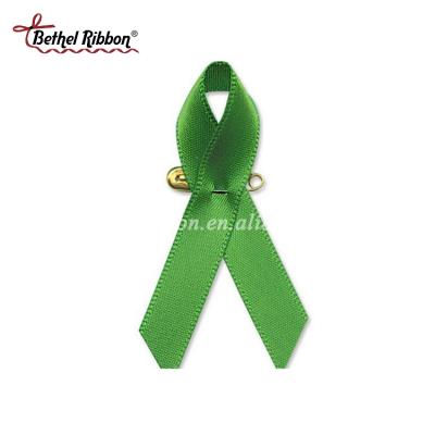 China Custom Double Face or Single Face Ribbon Awareness Satin Ribbon for Breast Cancer for sale