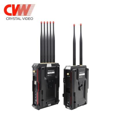 China CVW Pro800 Transmitter and Wireless Receiver Kit 2500 Feet SDI Crystal Video Broadcast No Latency WHDI Solution Filming Plus Pro800 for sale