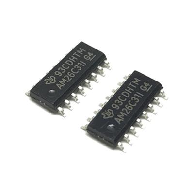 China Contact customer service AM26C31IDR RS-422 interface integrated circuit Quad Differential AM26C31C SOP16 line driver chip for sale