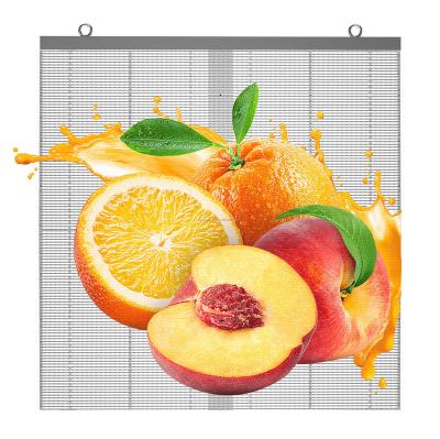 China Indoor Factory Price High Transparency LED Display Ice Clear LED Transparent LED Screen SDK Rental Led Video Wall Screen 100000 Hours for sale