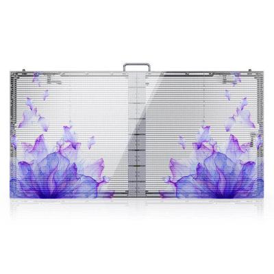 China Indoor Hot Selling Indoor Digital Transparent Led Panel High Brightness Video Wall Full Color Display for Shopping Mall Screen for sale