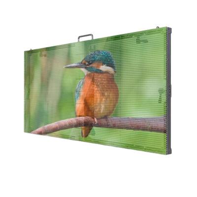 China Indoor Indoor P10.42 High Transparency easy installation  LED display Screen For Shopping Mall Advertising Panel Screen for sale