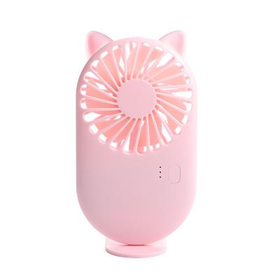 China High Quality Portable Battery Charging Air Cooling Office Hotel Travel USB Rechargeable Handheld Pocketi Minimum Fan for sale