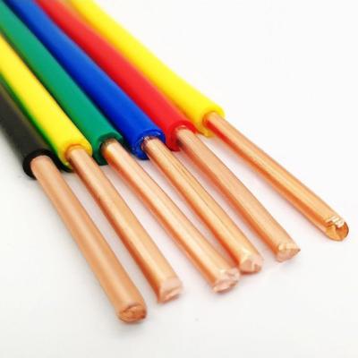 Китай Underground 1.5mm 2.5mm 4mm 6mm 10mm PVC Insulation Fio Eletrico Flexivel Electrical Wire продается