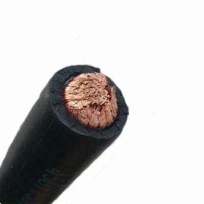 China 120mm 150mm 185mm Industrial Single Core 240mm2 Copper Cable Welding Rubber Flexible Power Cable for sale