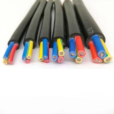 China Construction 2 3 4 5 Flexible Core 95MM Rope 0.75MM 1.5MM 2.5MM 4MM 16MM 50MM Multicore Royal Copper Cable for sale