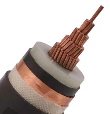 China PVC XLPE XLPE PE 300mm2 400mm2 500mm2 630mm2 800mm2 Copper Armored Single Core Underground Power Cable Te koop