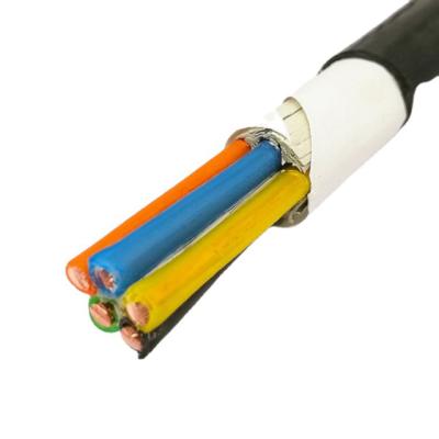 China Overhead Customized PVC Insulation And Sheathed Copper Braided Shielded Control Cable Te koop