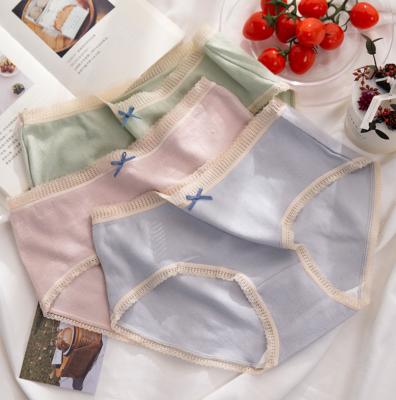 China Breathable Underwear Women Antibacterial Cotton Ladies Ladies Panties Brief for sale