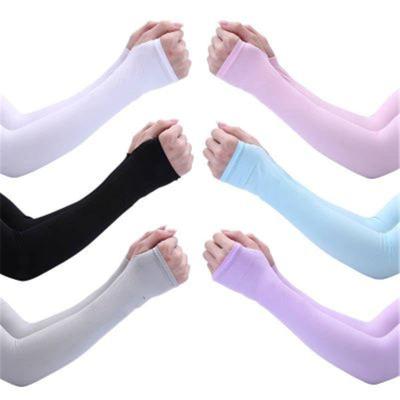 China Tattoo Accessory 2Pcs Arm Sleeves Warmers Sports Sleeves UV Cover Sun Protection Fishing Warmer Running Cycling Hand Cover UV for sale