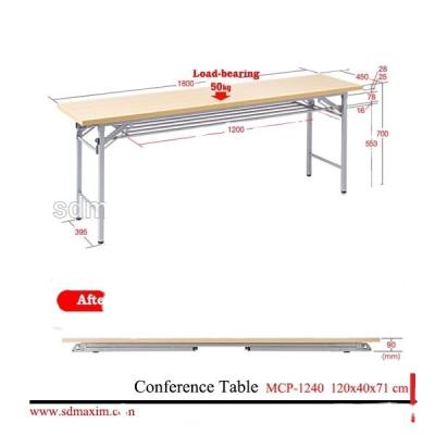 China TCG 2020 Japanese Modern Folding Meeting Table Foldable for sale