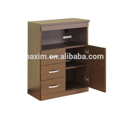 China Modern simple designed wooden office furniture storage cabinet with door for sale