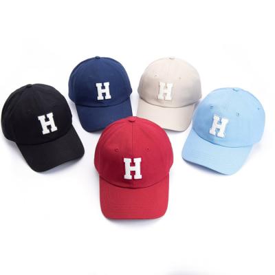 China JOINT Outdoor Adjustable Simple White Women's Sports Baseball Cap Hats for sale