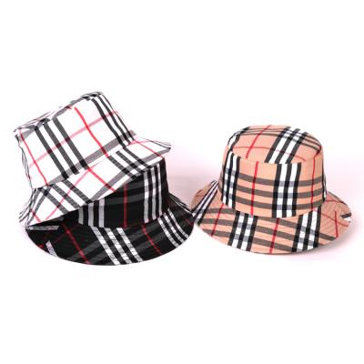 China Polyester Fisherman Adult Cotton Unisex Cozy Comfortable Bucket Hat Black White for sale