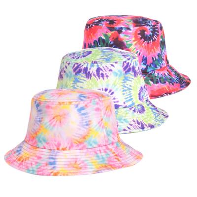 China 100%Polyester Comfy Fashion Brand Designer Pink Bucket Hat For Women for sale