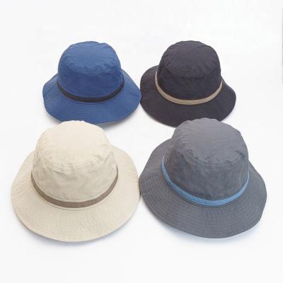 China High Quality Waterproof Wide Brim Fishermans Private Label Bucket Hat Nylon Hat for sale