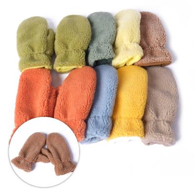 China Warm& Comfortable Custom Warm Thermal Multicolor Full Finger Logo Daily Life Winter Gloves For Adult for sale