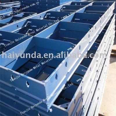 China ASTM45# Blue Plywood Steel Frame Formwork for sale