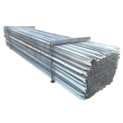 China Easily assembled 1.8M STEEL POST STAR GALV Y HEAVY DUTY BLACK BITUMINOUS PICKET for sale