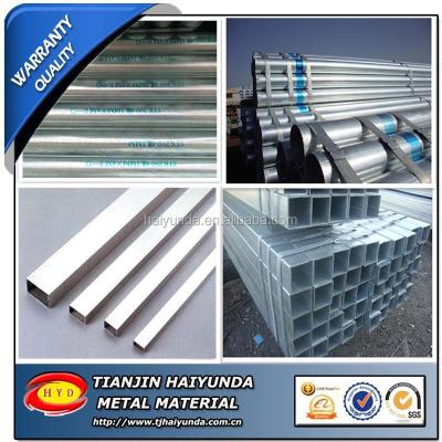 China Metal Building Materials Mild Steel Square Hollow Profile for sale