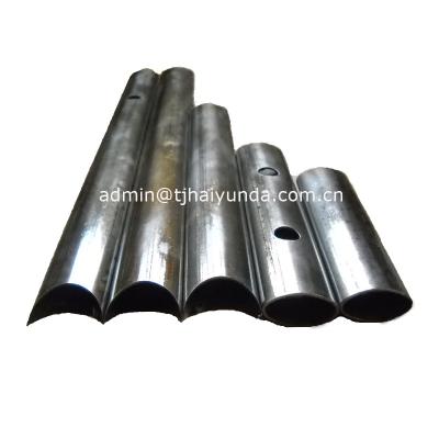 China Structure Pipe Hollow Section Steel Pipe / ERW Elliptical Oval Steel Pipe for sale