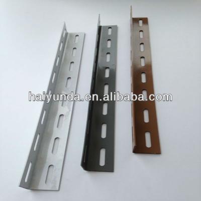 China Shelf Slotted Angle Iron for sale