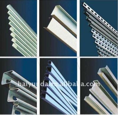 China Steel structure / steel frame purlin ceiling c profiles for sale