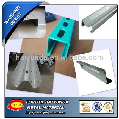 China Structural Steel Profile Strut Channel / Roll Formed Steel Profile for sale