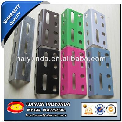 China Shelf Steel Angle / Slotted Angle for sale