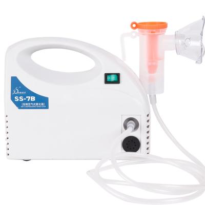 China Quiet Air Compressing Nebulizer , Personal Nebulizer Machine Long Life Span  With Mask for sale