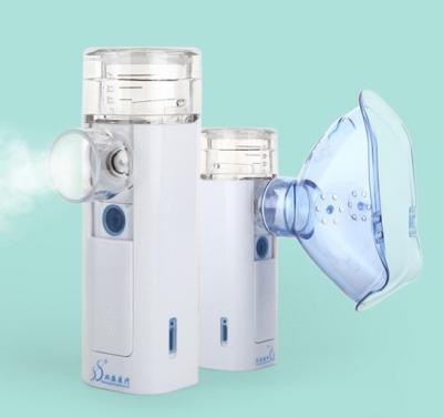 Κίνα Φορητά υπερηχητικά Nebulizer αέρα συμπιέζοντας ψεκασμένα μέγεθος λεπτά μόρια τσεπών προς πώληση