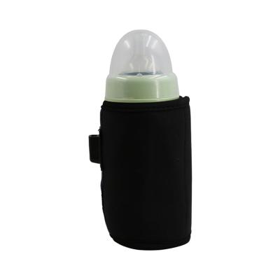 China Phthalate Free Smart Home and Simple Portable Car Temperature Travel Milk USB Baby Bottle Warmer Travel Bottle Bag for sale