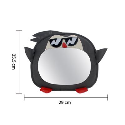 China 300D Rearview Cationic Infant Penguin Cartoon Newborn Rearview Accessories Polyesyer+ Foam+Acrylic for sale