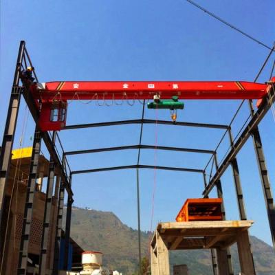 China Bridge Crane Spot Supply Single Girder Crane, Factory Workshop Use Electric Single Girder Bridge Crane for sale