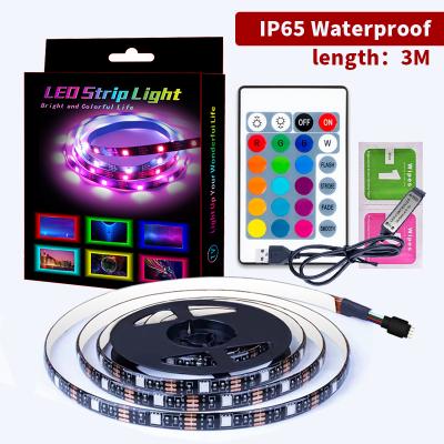 China LED TV Backlight USB 5V LED Strip Light Residential Home Decorative Flexible Strip Lights 5050 Led TV Backlight for sale