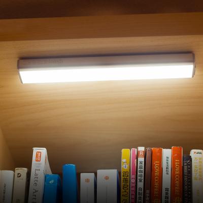 China Wall mounted PIR led cabinet light with USB rechargeable lithium battery for wardrobe and bedroom lighting for sale