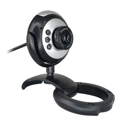 China Computer Meeting Laptop PC Auto Focus HD Webcam Built in Adjustable Ring Light for Webcam Streaming Web Camera for sale