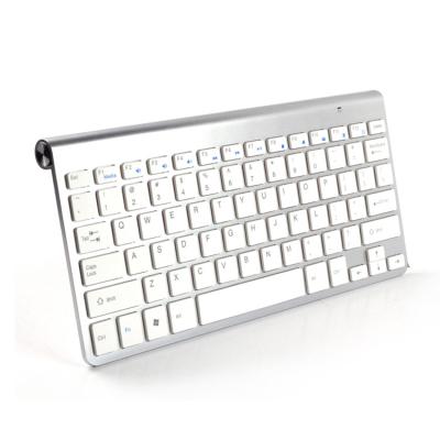 China Mini Wireless Keyboard Rechargeable For Wireless Rechargeable Wireless Keyboard Portable PC Laptop Desk for sale