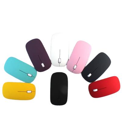 China Best Ultra Thin Wireless Ergonomic Wireless Mouse A5028 USB Html Snap-in Nano Receiver for sale