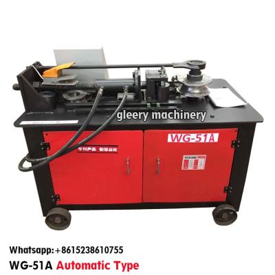 China WG-76A Hotels Exhaust Tube Bender CNC Electric Automatic Pipe Bending Machine for sale