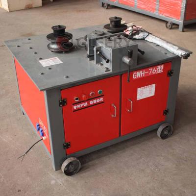 China GWH-32/50/76/100 hotels model Max Diameter 100mm tube steel circle bending machine, steel pipe circle bender for sale