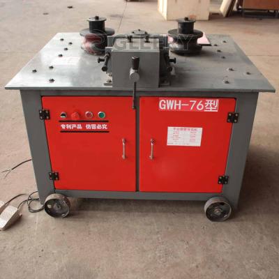 China GWH-76 Hotels Office CE Approved Exhaust Tube Pipe Rolling Benders With Round And Square Pipe Formers for sale